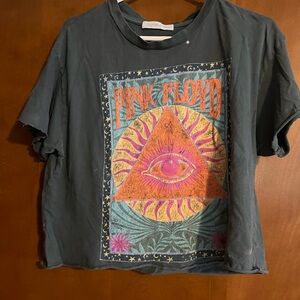 Daydreamer Pink Floyd Eye Graphic Tee - Blue